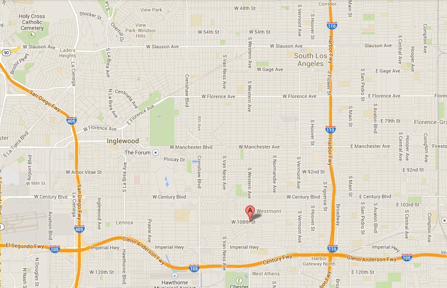 Gunman kills man in South L.A., flees in silver SUV | StreetGangs.Com ...